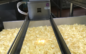 蔡司近紅外光譜儀安裝于馬鈴薯加工企業的過程分析。測量薯片的顏色、水分和酸價等。